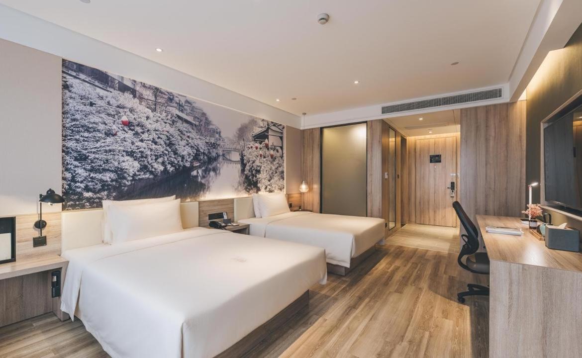 Atour Hotel Nanjing Xianlin Avenue Jinma Road Dış mekan fotoğraf